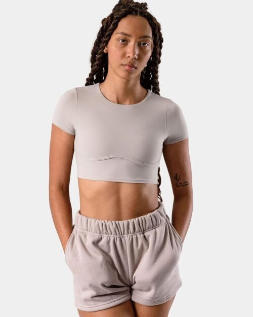 Kamo Fitness CozyTec Sweat Shorts Women High Waisted Lounge Comfy Casual Cotton Shorts - Image 5