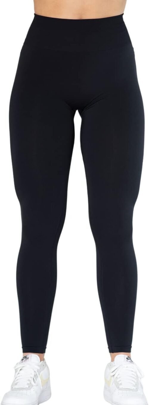 AUROLA Dream Collection Workout Leggings for Women High Waist Seamless Scrunch Athletic Run - Image 4