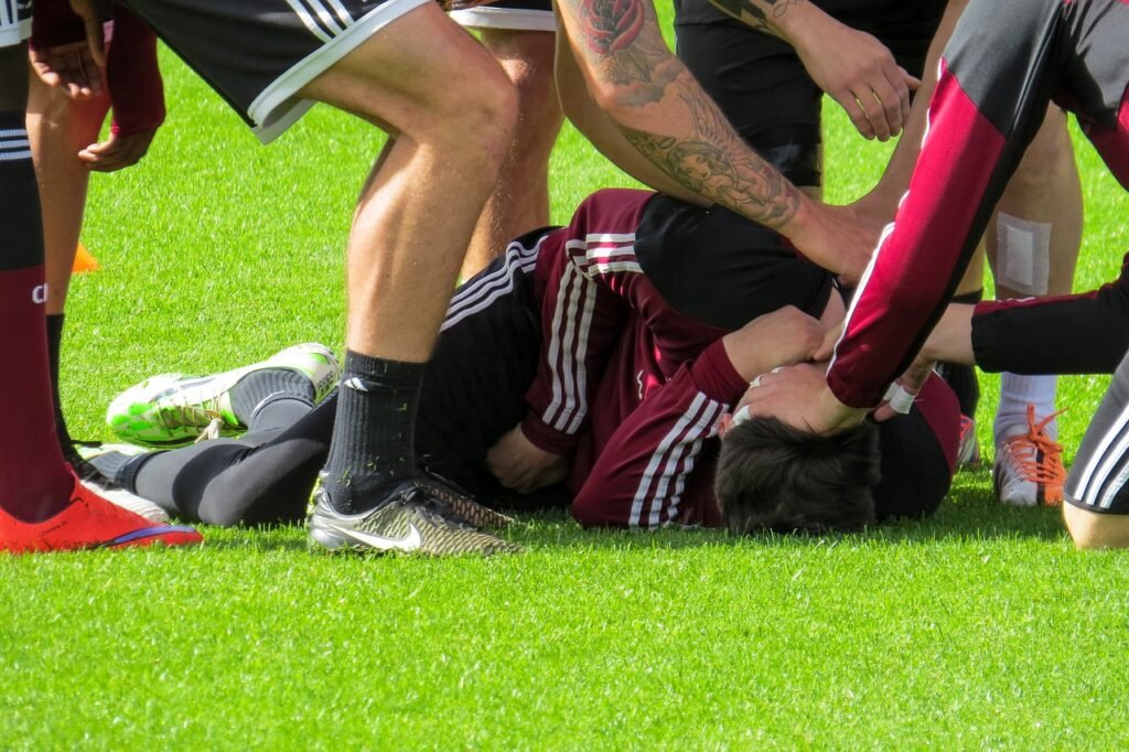 sports, soccer, football pitch