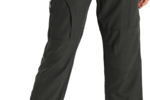 Seamaid Women's Hiking Pants Quick Dry Lightweight Water Resistant Cargo Pants with Zipper
