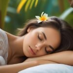 woman, asleep