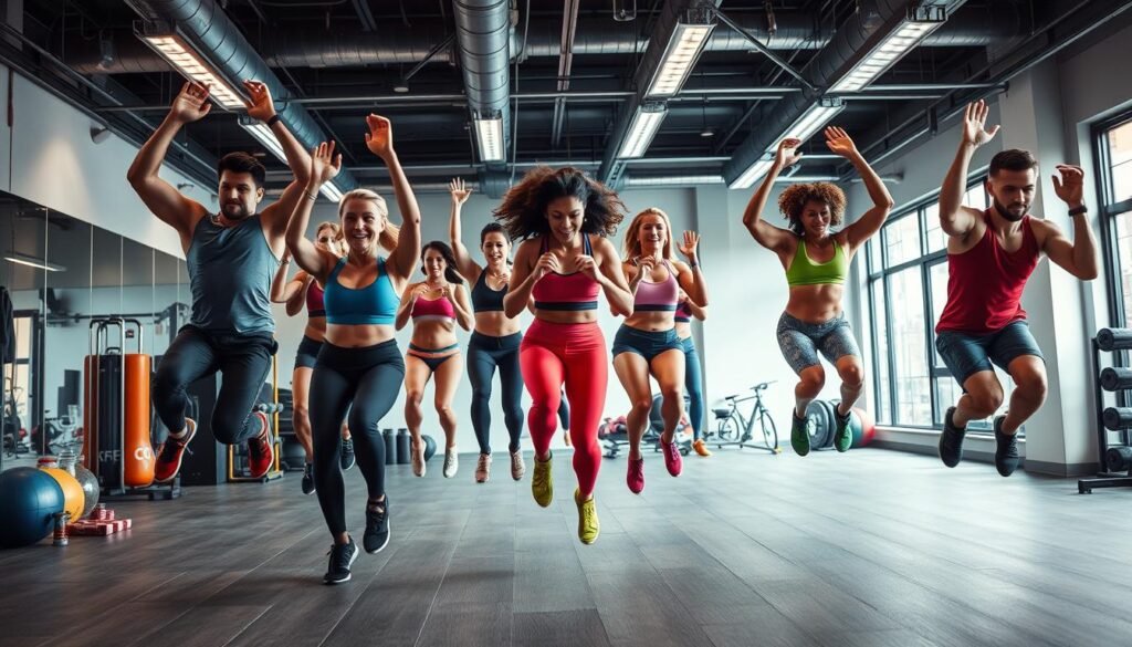 high-intensity cardio fitness training