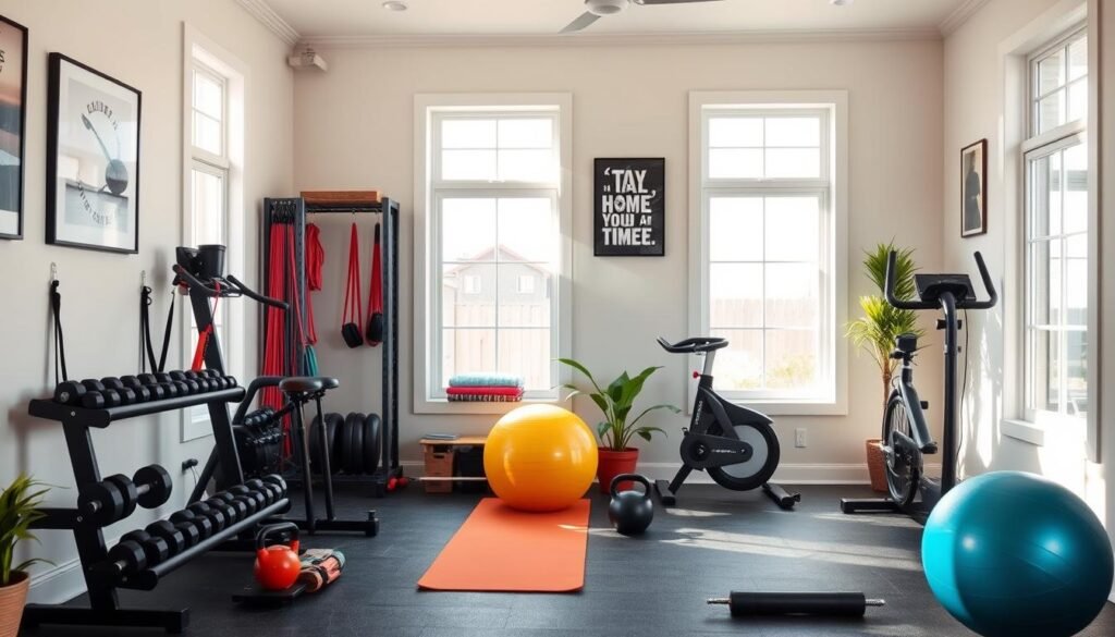 home fitness training equipment