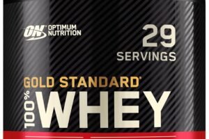 Optimum Nutrition Gold Standard 100% Whey Protein Powder, Double Rich Chocolate, 2 Pound