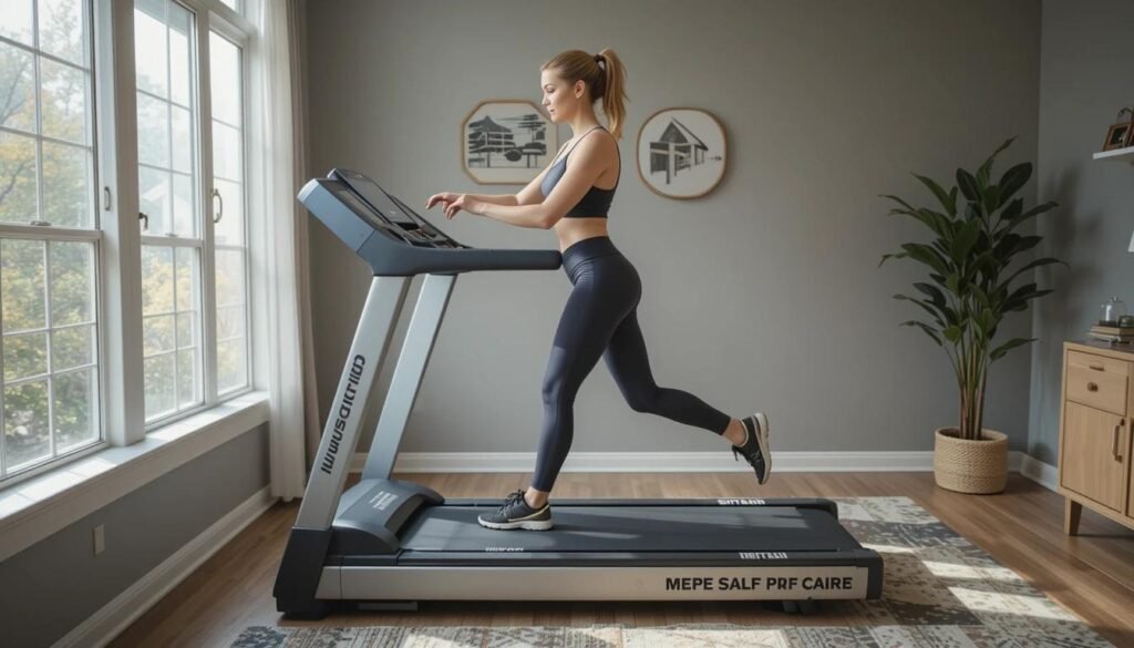 at-home treadmill workout