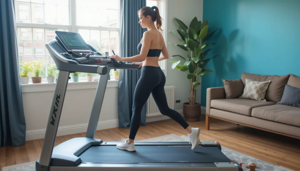 at-home treadmill workout