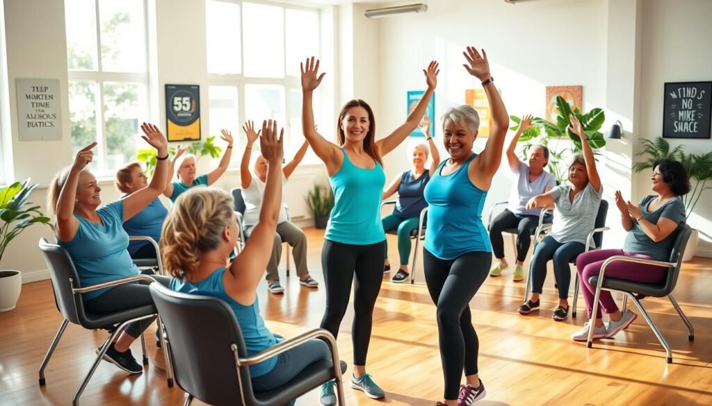 Benefits of chair exercises, Chair Exercises Basics