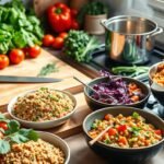 plant-based recipes, healthy eating, busy weeknights, vegan, vegetarian