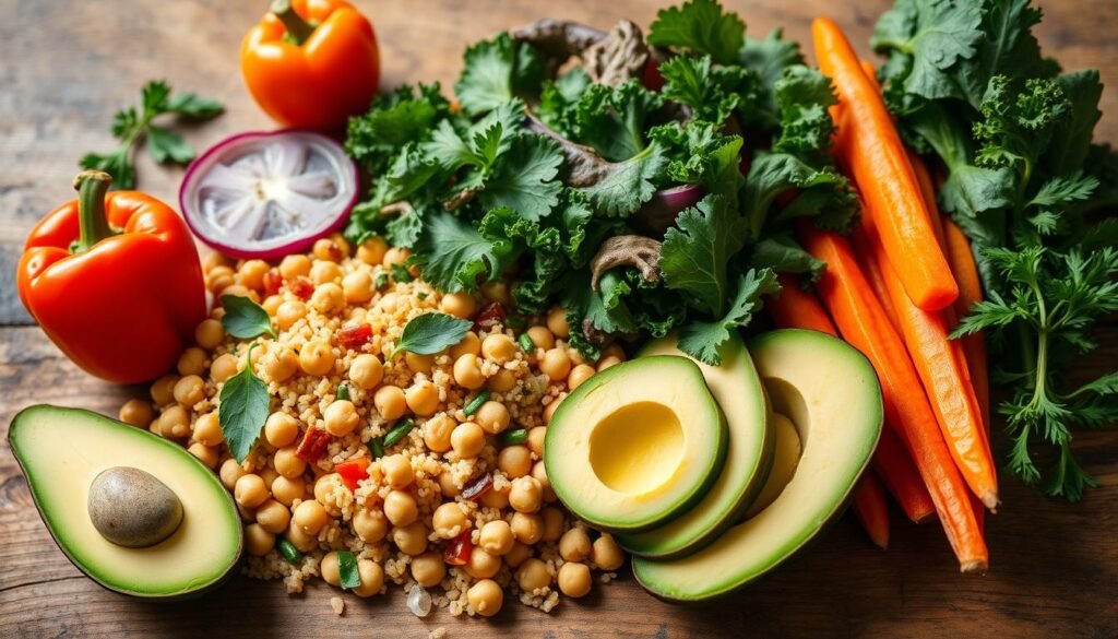 Balanced Plant-Based Meal Composition