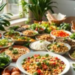 Plant-based meal plans Healthy eating habits Anti-inflammatory foods High-protei